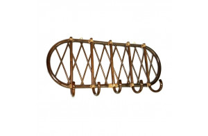 Вешалка настенная Classic Rattan 25/03 из натурального ротанга